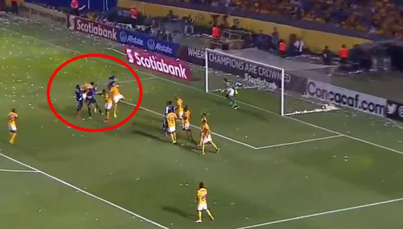 Monterrey vs. Tigres EN VIVO: Sánchez marcó golazo de cabeza para el 1-0 en Concachampions | VIDEO. (Video: YouTube / Foto: Captura de pantalla)