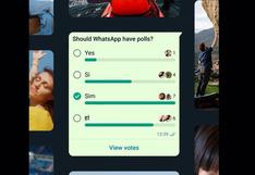 WhatsApp: cómo crear encuestas desde el celular y desde las aplicaciones de Windows y Mac