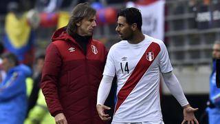 Gareca fue lapidario al hablar sobre la ausencia de Pizarro en la Copa América