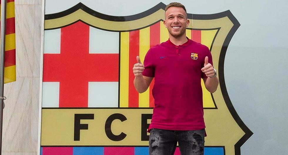 Arthur será presentado este jueves, oficialmente, como nuevo jugador del FC Barcelona | Foto: Arthur Melo/twitter