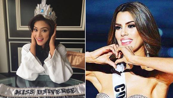Ariadna Gutiérrez felicitó a filipinos y nueva Miss Universo