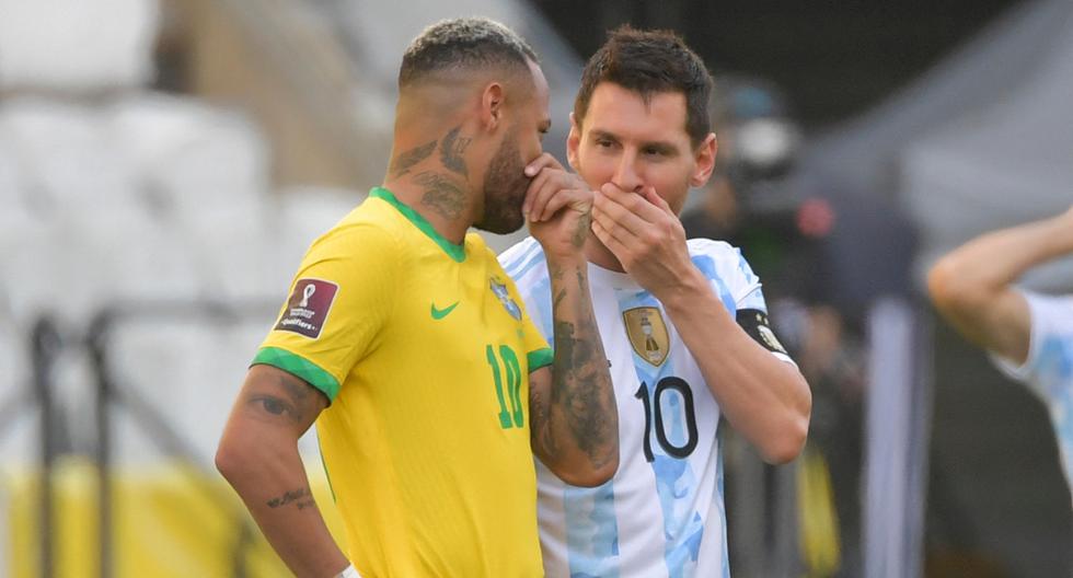 El emotivo mensaje de Neymar a Lionel Messi tras ganar el Mundial 2022. (Foto: NELSON ALMEIDA / AFP)