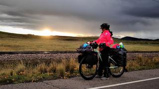 La ingeniera peruana que renunció a todo para viajar en bicicleta por Sudamérica