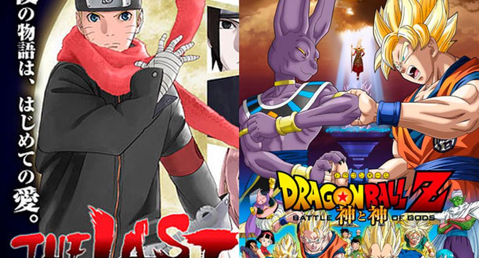 Comparamos las últimas películas de Dragon Ball y Naruto que se estrenaron en Perú. (Foto: Difusión)