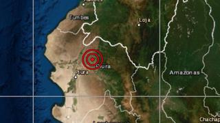 Piura: sismo de magnitud 4 se registró en Sullana, señala IGP