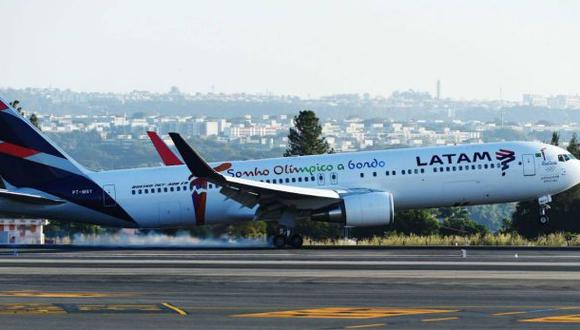 Tráfico de pasajeros de Latam cayó 0,2% por impacto en Brasil