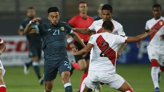 Perú cayó 2-0 de local contra Argentina y solo suma un punto en las Eliminatorias Qatar 2022