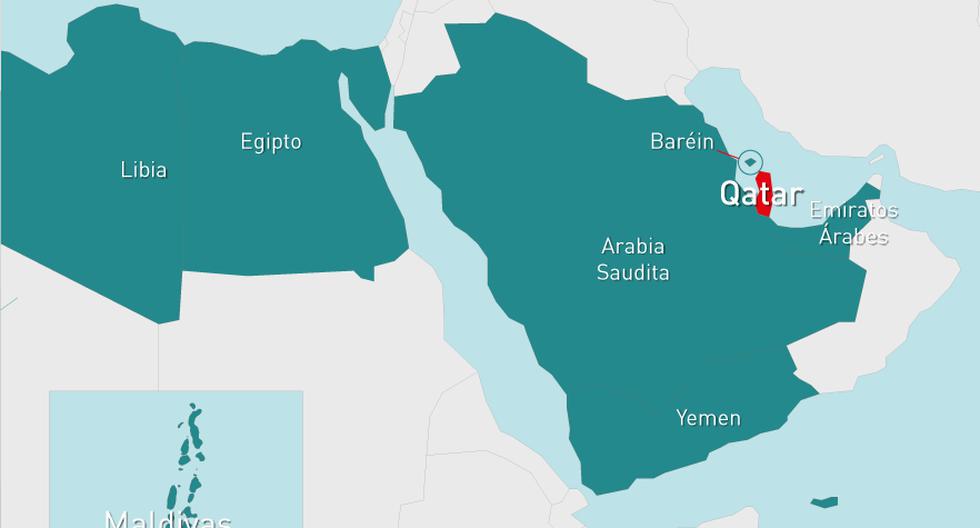 Egipto, Emiratos Árabes Unidos, Arabia Saudita, Yemen, Libia y Maldivas se han unido a la decisión de Baréin, y han suspendido sus relaciones oficiales con Catar. (Foto: RT en español)