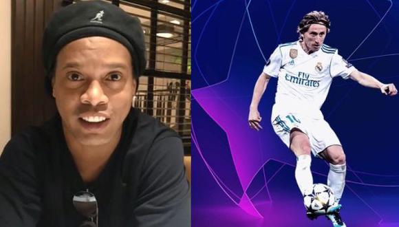 Ronaldinho le dio su 'bendición'. (Foto: Instagram)