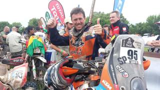 Dakar: Vellutino, único motociclista peruano que acabó el rally