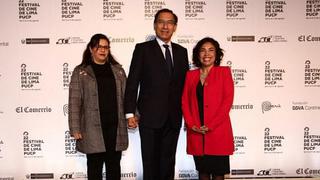 Martín Vizcarra participó en inauguración del Festival de Cine de Lima