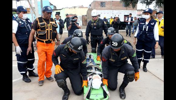 Autoridades reportan siete heridos en Lima y Huaral por sismo. (Foto: Andina / Referencial)