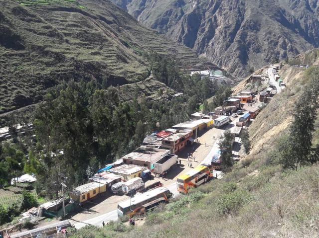Gran congestión vehicular se ha generado en la Carretera Central, zona de Casapalca a la altura de San Mateo, en la provincia de Huarochirí (Lima). (Foto: Lino Chipana)