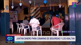 Chorrillos: presuntos delincuentes robaron dinero destinado a colocación de cámaras de seguridad | VIDEO