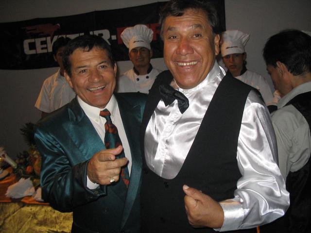 Miguel Barraza y Gordo Casaretto (Foto: USI)