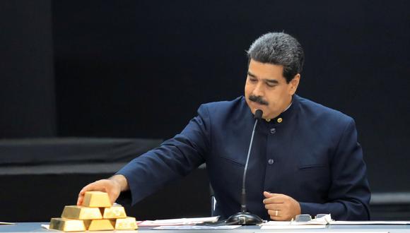 Nicolás Maduro vendió 7,4 toneladas de oro venezolano en África, según el Wall Street Journal. (Reuters).