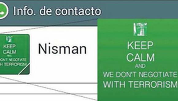 ¡Ignora y vive!, el último estado de WhatsApp de Alberto Nisman