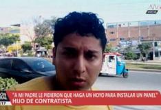 Crimen en Villa El Salvador: dueño de máquina utilizada dio su testimonio