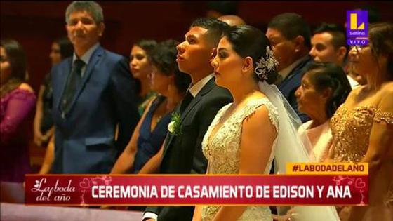 Edison Flores y Ana Siucho: así fue la llegada de la novia a la iglesia  para la 'boda del año' | VIDEO | TVMAS | EL COMERCIO PERÚ