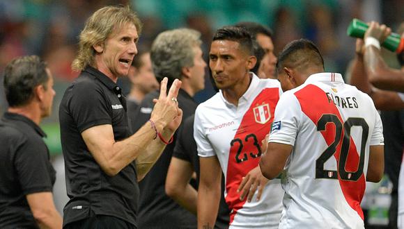 Ricardo Gareca reveló una anécdota previa a la tanda de penales ante Uruguay. (Foto: AFP)