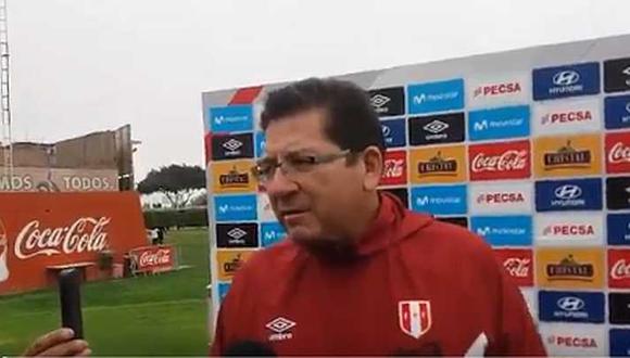 El  médico de la selección peruana dio una explicación sobre  las lesiones de Pedro Gallese y Alberto Rodríguez. (Foto: captura)
