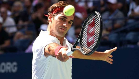 Roger Federer se impuso 3-0 a Nick Kyrgios por la tercera ronda del US Open 2018. El suizo accedió a los octavos del certamen (Foto: agencias)