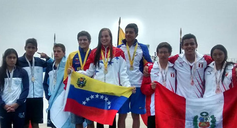 La delegación peruana tuvo una gran participación en el Sudamericano Juvenil de Deportes Acuáticos. (Foto: IPD)