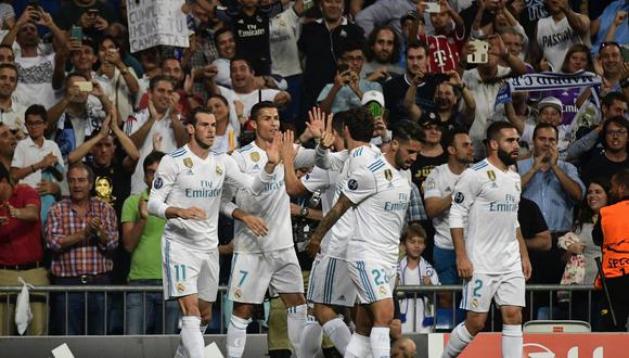 Real Madrid recibe este martes a Tottenham Hotspur (1:45 p.m EN VIVO por ESPN) en el Santiago Bernabéu por el Grupo H de la Champions League. (Foto: AFP)