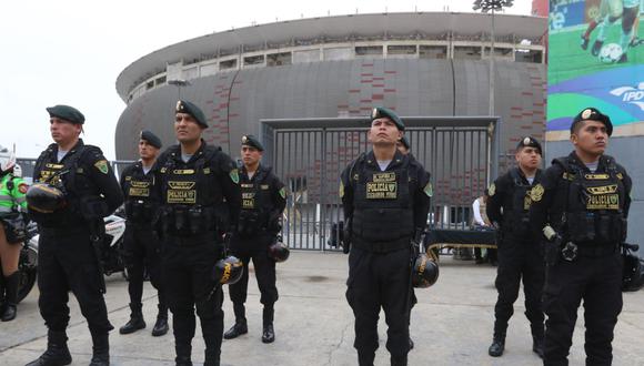 Se desplegarán 1,841 efectivos en el Estadio Nacional debido al clásico de fútbol peruano. (Foto: Referencial)