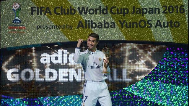 Cristiano Ronaldo anotó un hat-trick en la victoria de Real Madrid, campeón del mundo. (Foto: agencias)