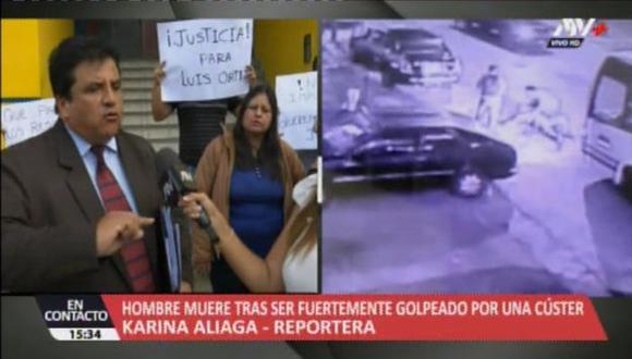 Los deudos denunciaron que el SOAT del vehículo no cubrió los gastos que demandaron la hospitalización de Luis Ortiz Gil y  el sepelio. (ATV+)