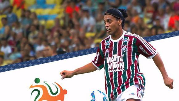 Ronaldinho regresa a Fluminense y debutará en Copa de Florida