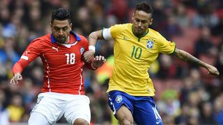 Brasil venció 1-0 a Chile en partido amistoso jugado en Londres