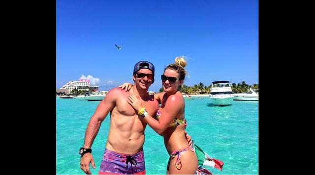 Mario Hart y su fin de semana junto a Leslie Shaw en Cancún - 8