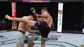 UFC Fight Island: el brutal nocaut de Roman Dolidze para derrotar a Khadis Ibragimov | VÍDEO