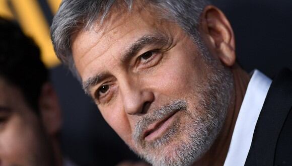 George Clooney, protagonista en las redes por un artículo contra el racismo. (Foto: AFP)