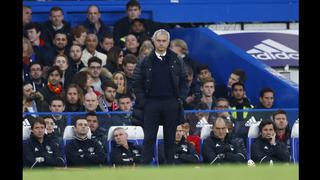 Mourinho: decepción y amargura por el 4-0 en Stamford Bridge