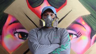 Entes: el artista urbano que reinterpreta a Pancho Fierro y prepara una muestra sobre el #14N 