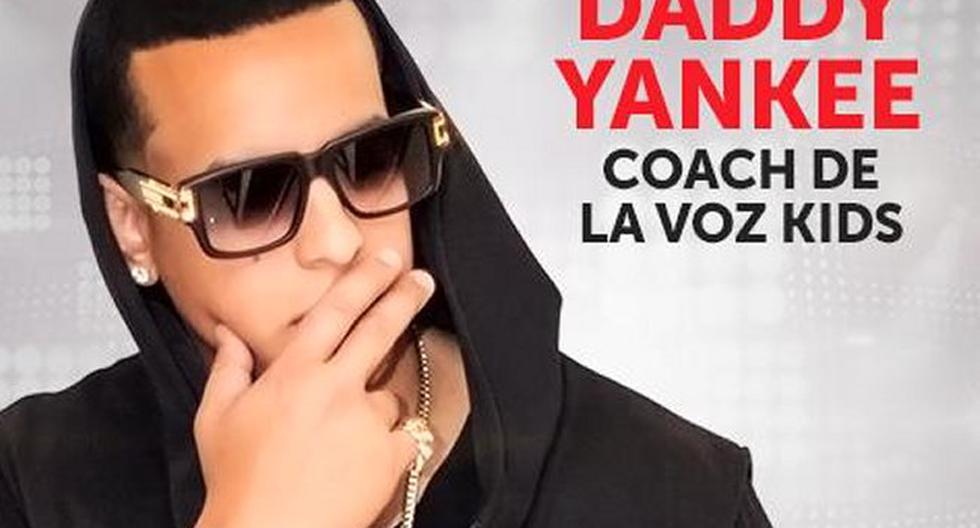Daddy Yankee será coach en La Voz Kids México