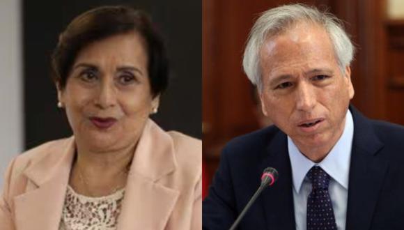 Inés Tello y Aldo Vásquez fueron inhabilitados como miembros de la Junta Nacional de Justicia. (Foto: GEC)