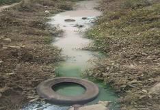 Lomas de Carabayllo: acequia contaminada afecta a los pobladores al ser el principal método de riego para agricultores