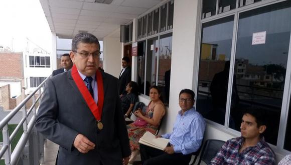 Walter Ríos, uno de los jueces involucrados en los audios de negociaciones con el Consejo Nacional de la Magistratura (CNM).