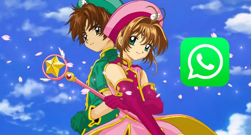 ¡Ya puedes tener todos los stickers de Sakura Cardcaptors en tu WhatsApp! (Foto: WhatsApp)