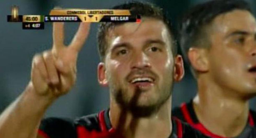 Bernardo Cuesta anotó el empate para Melgar a los 45 minutos del primer tiempo | Foto: captura