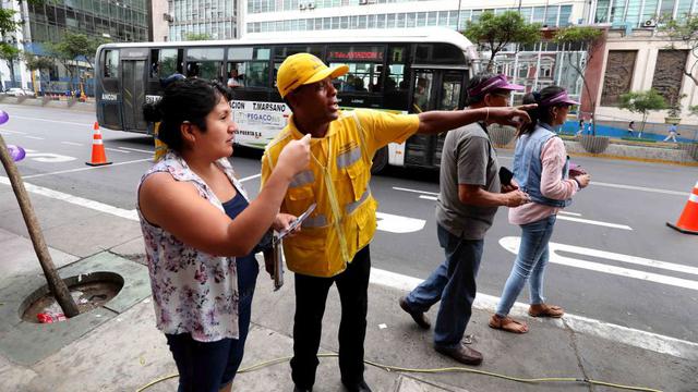 Corredor morado: los primeros recorridos por la Av. Abancay - 8