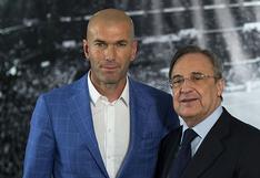 Zinedine Zidane, el undécimo entrenador del Real Madrid en la era Florentino Pérez