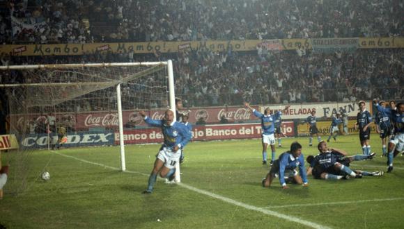 Revive el 4-1 de Cristal a Racing en la Copa Libertadores 1997