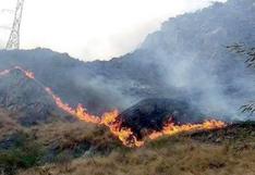 Cusco: continúa incendio forestal en santuario histórico de Machu Picchu