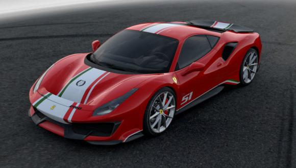 Solo los clientes de Ferrari ligados al rubro de la competencia podrán adquirir un ejemplar del nuevo Ferrari 488 Pista ‘Piloti Ferrari’ (Foto: Ferrari).