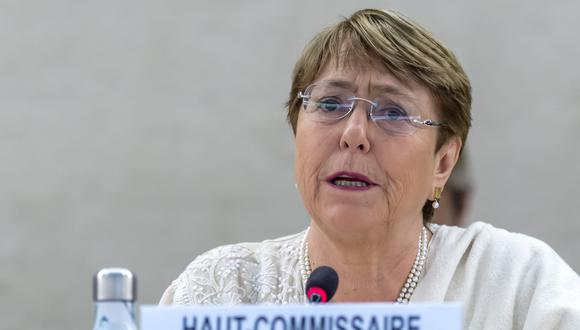 Informe de Michelle Bachelet sobre la crisis en Venezuela: La alta comisionada de Naciones Unidas (ONU) para los Derechos Humanos presentó documento que denuncia más de 6.800 ejecuciones extrajudiciales. Foto: AP